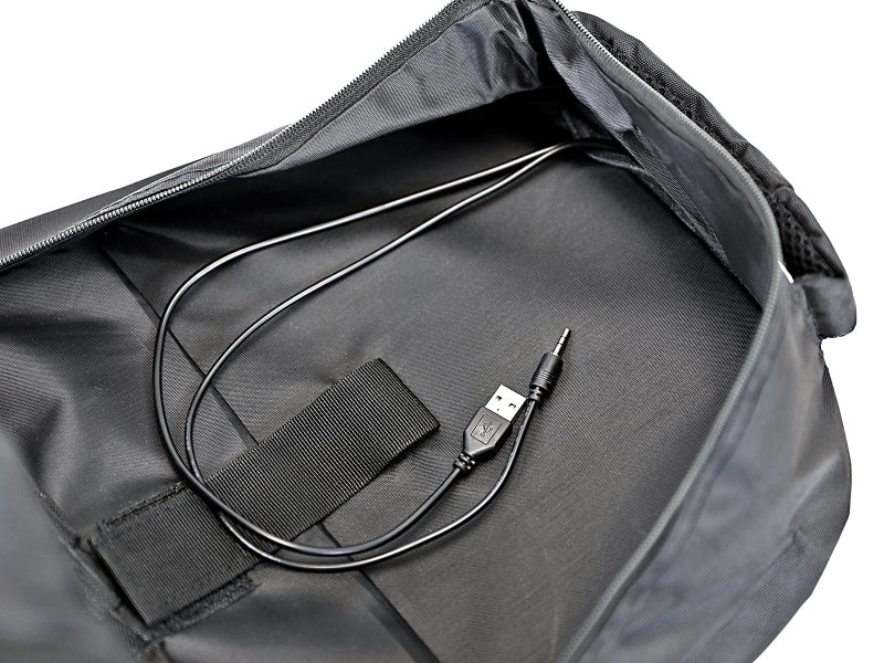 aFe Power Lightweight Tactical Backpack w/ USB Charging Port - Black