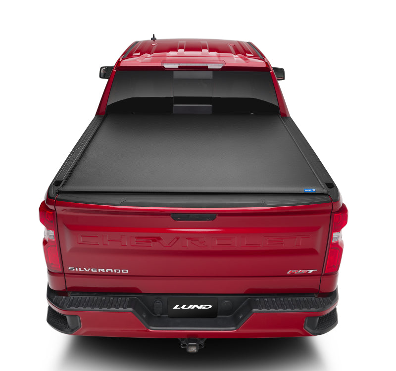 Lund 05-17 Nissan Frontier (6ft. Bed) Genesis Roll Up Tonneau Cover - Black