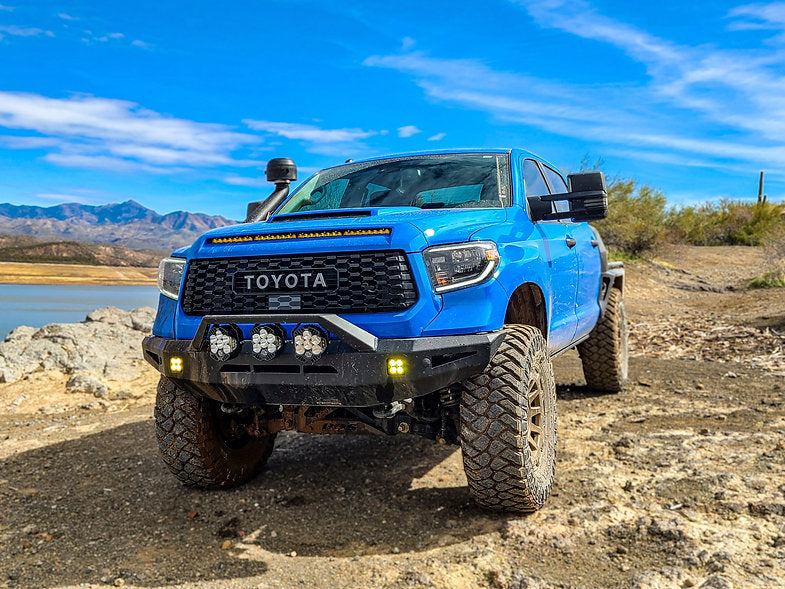 Toyota Tundra 2014 - 2021 Aluminum Front Non-winch Bumper