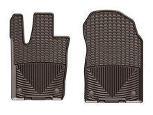 Load image into Gallery viewer, WeatherTech 2016+ Jeep Grand Cherokee / Dodge Durango Front Rubber Mats - Cocoa