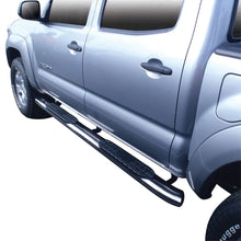 Load image into Gallery viewer, Westin 2005-2017 Toyota Tacoma Double Cab PRO TRAXX 5 Oval Nerf Step Bars - SS