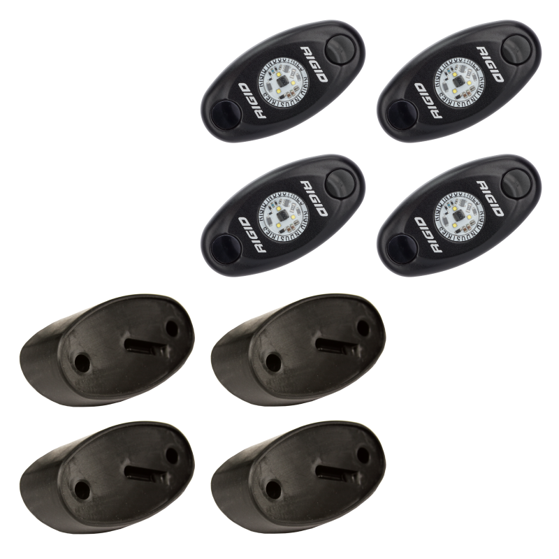Rigid Industries Rock Light Kit- Blue (4 lights) - Underdog Motorsports