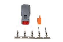 Load image into Gallery viewer, AEM DTM Style 4-Way Receptacle Connector Kit with 5 Male Pins
