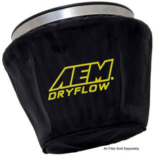 Load image into Gallery viewer, AEM Air Filter Wrap Black 7.5in Length x 5in Width x 5in Height