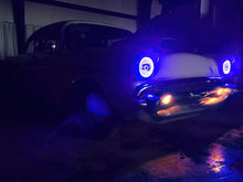 Load image into Gallery viewer, Oracle Pre-Installed Lights 7 IN. Sealed Beam - Blue Halo