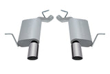 Gibson 11-18 Jeep Grand Cherokee Laredo 3.6L 2.25in Axle-Back Dual Exhaust - Aluminized