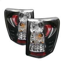 Load image into Gallery viewer, Spyder Jeep Grand Cherokee 99-04 LED Tail Lights Version 2 Black ALT-YD-JGC99-LED-BK-G2