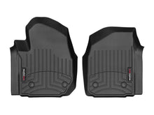 Load image into Gallery viewer, WeatherTech 2019+ Chevrolet Silverado 1500 / GMC Sierra 1500 Vinyl Front FloorLiner - Black