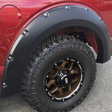 Load image into Gallery viewer, Bushwacker 17-20 Ford F-250 Super Duty / F-350 Super Duty Pocket Style Flares 4pc - Agate Black Met