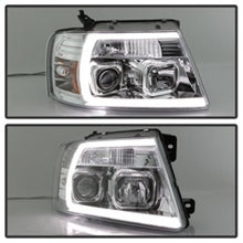 Load image into Gallery viewer, Spyder 04-08 Ford F-150 Light Bar Projector Headlights - Chrome (PRO-YD-FF15004V2-LB-C)