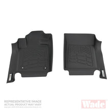 Load image into Gallery viewer, Westin 2008-2010 Ford Super Duty Reg/Super Cab/Crew Cab Wade Sure-Fit Floor Liners Front - Black