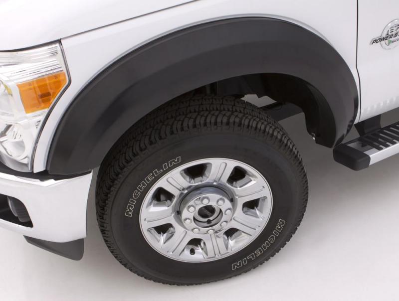 Lund 15-17 Ford F-150 Ex-Extrawide Style Smooth Elite Series Fender Flares - Black (4 Pc.)