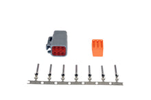 Load image into Gallery viewer, AEM DTM-Style 6-Way Plug Connector Kit w/Plug, Plug Wedge Lock &amp; 7 Female Pins