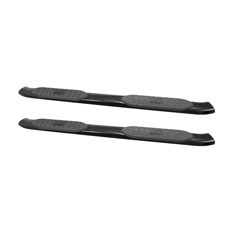 Westin 2009-2014 Ford F-150 SuperCab PRO TRAXX 5 Oval Nerf Step Bars - Black