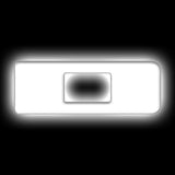 ORACLE Lighting Universal Illuminated LED Letter Badges - Matte Wht Surface Finish - D