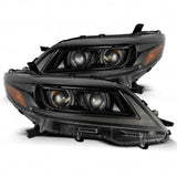 AlphaRex 11-21 Toyota Sienna PRO-Series Proj Headlights Plank Style Alpha Black w/Seq Signal/DRL