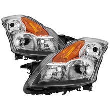 Load image into Gallery viewer, xTune Nissan Altima 07-09 Sedan Crystal Headlights Halogen Model Only Smoke HD-JH-NA07-AM-C
