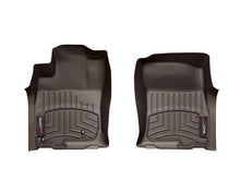 Load image into Gallery viewer, WeatherTech 10-14 Lexus GZ460 Front FloorLiners - Cocoa