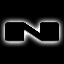 Load image into Gallery viewer, ORACLE Lighting Universal Illuminated LED Letter Badges - Matte Blk Surface Finish - N