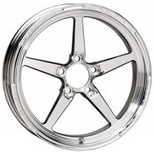 Load image into Gallery viewer, Weld Alumastar 1-Piece 17x4.5 / 5x4.5 BP / 2.25in. BS Polished Wheel - Non-Beadlock