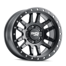 Load image into Gallery viewer, Dirty Life 9309 Canyon Pro 17x9/5x127 BP/-38mm Offset/71.5mm Hub Matte Black Wheel - Beadlock