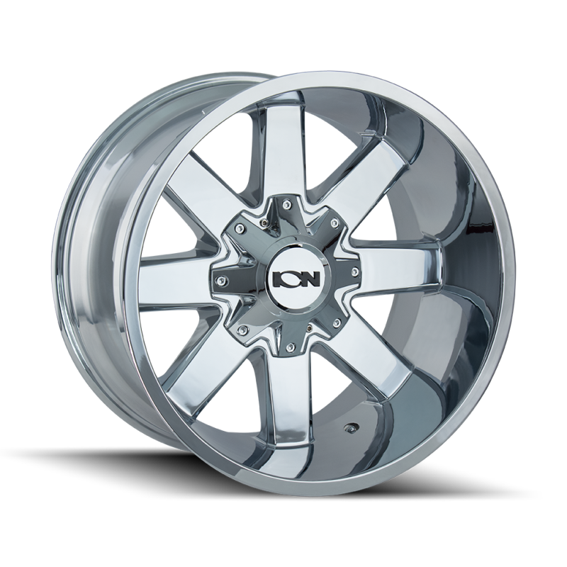 ION Type 141 20x10 / 5x127 BP / -19mm Offset / 87mm Hub Chrome Wheel