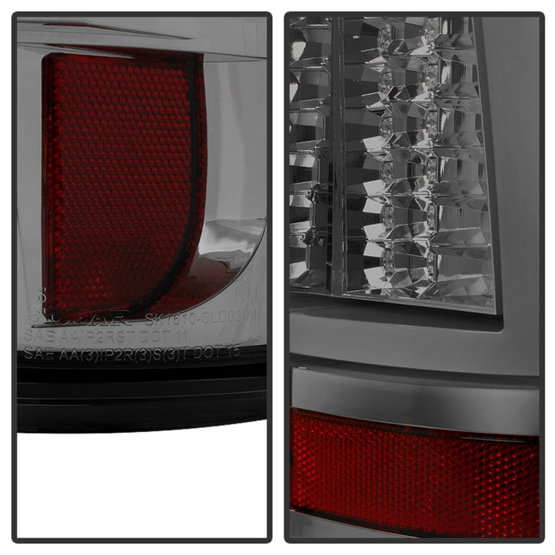 Spyder Chevy Silverado 1500/2500 03-06 Version 2 LED Tail Lights - Smoke ALT-YD-CS03V2-LED-SM