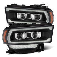 Load image into Gallery viewer, AlphaRex 19-21 Ram 2500 LUXX LED Proj Headlights Plank Style Black w/Activ Light/Seq Signal/DRL