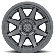 Load image into Gallery viewer, ICON Rebound Pro 17x8.5 6x5.5 25mm Offset 5.75in BS 95.1mm Bore Satin Black Wheel