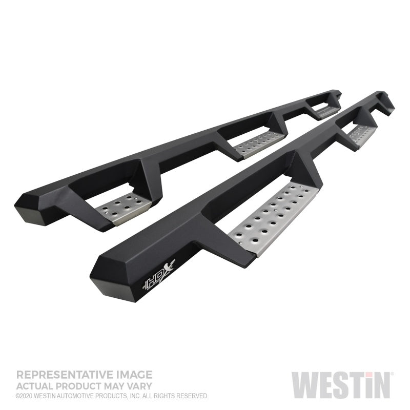 Westin 19-20 Ram 2500/3500 HDX Stainless Drop W2W Nerf Step Bars - Textured Black