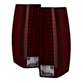 xTune Cadillac Escalade 07-14 OE Style Tail Lights Red Smoked ALT-JH-CAESC07-OE-RSM