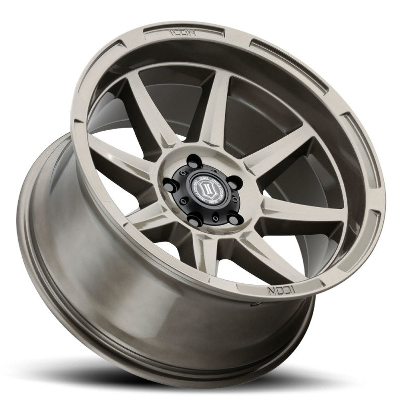 ICON Bandit 20x10 6x135 -24mm Offset 4.5in BS Gloss Bronze Wheel