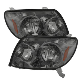 xTune Toyota 4Runner 03-05 Crystal Headlights Smoke HD-JH-T4R03-AM-SM
