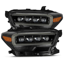 Load image into Gallery viewer, AlphaRex 16-20 Toyota Tacoma NOVA LED Projector Headlight Plank Style Alpha Black w/Activation Light