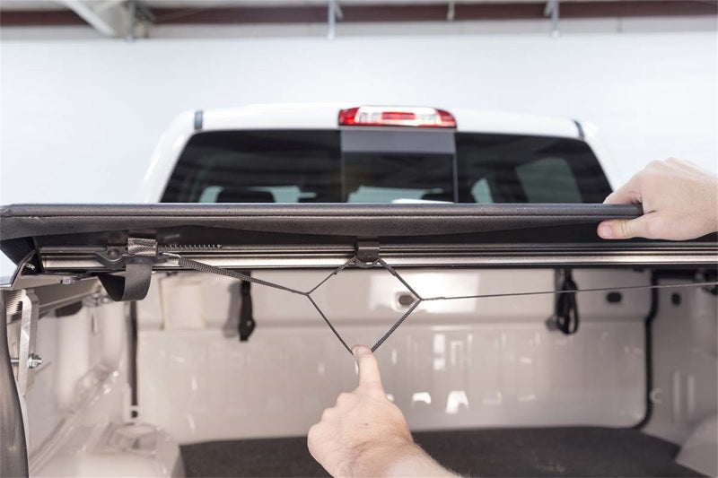 Access Limited 17-19 NIssan Titan 5-1/2ft Bed (Clamps On w/ or w/o Utili-Track) Roll-Up Cover
