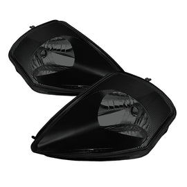 xTune Mitsubishi Eclipse 00-05 OEM Style Headlights Black Smoked HD-JH-ME00-BSM