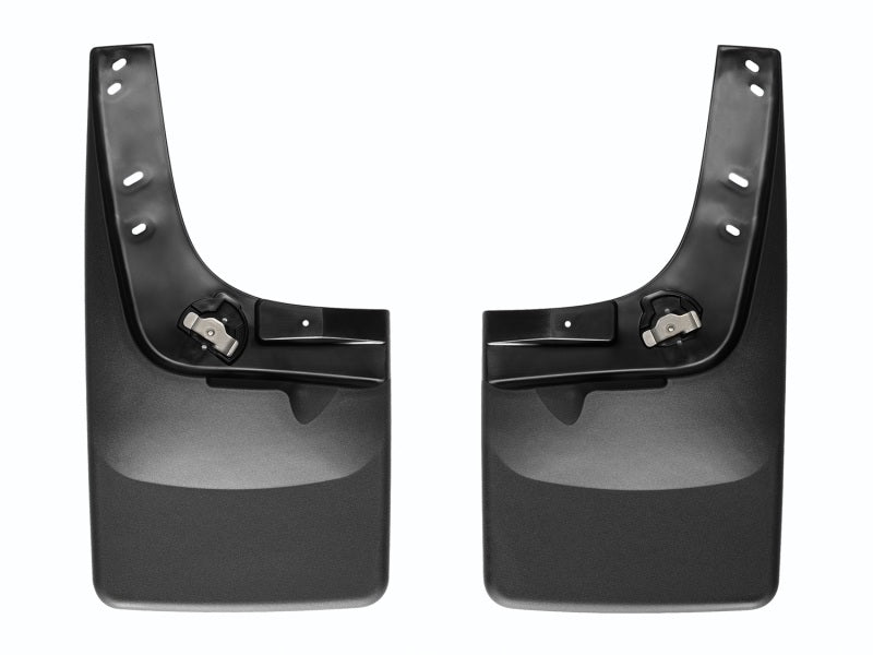 WeatherTech 07+ Chevrolet Avalanche No Drill Mudflaps - Black