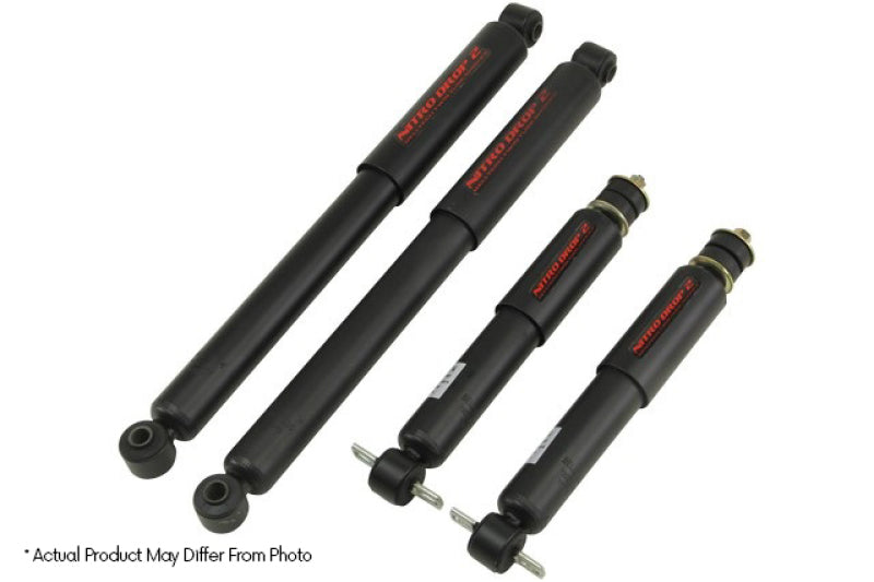 Belltech SHOCK SET NITRO DROP 2 88-94 Chevy / GMC C1500 / C2500 2WD