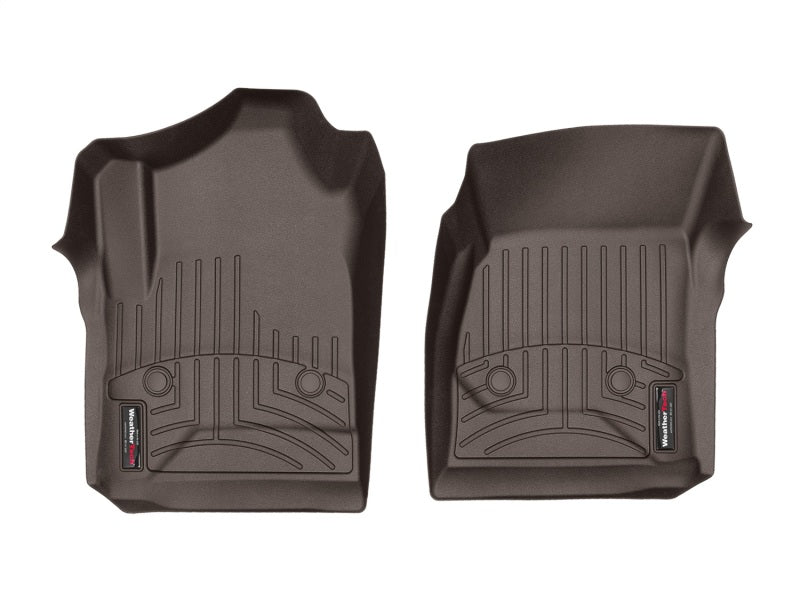 WeatherTech 2014+ Chevrolet Silverado Front FloorLiner - Cocoa