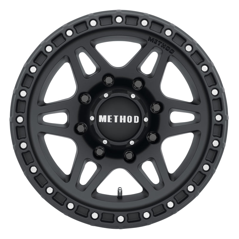 Method MR312 18x9 +18mm Offset 8x180 130.81mm CB Matte Black Wheel