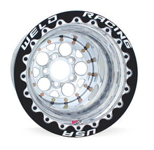 Load image into Gallery viewer, Weld Magnum 2.0 15x10 / 5x4.50 BP / 5in BS Polished Wheel - Black Single Beadlock M/T