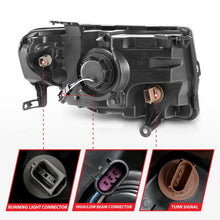 Load image into Gallery viewer, ANZO 2008-2012 Ford Escape Projector Headlights w/ Halo Chrome