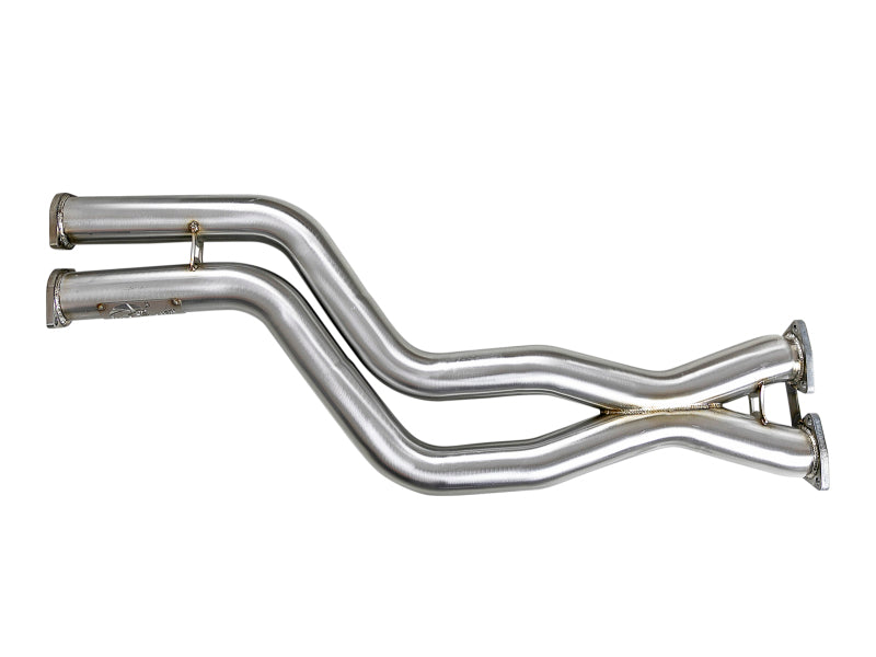 aFe Twisted Steel HDR X-Pipe SS-304 01-06 BMW M3 3.2L S54