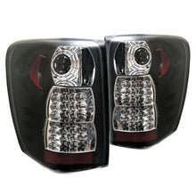 Load image into Gallery viewer, Spyder Jeep Grand Cherokee 99-04 (LED Indicator)LED Tail Lights Black ALT-YD-JGC99-LED-BK