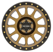 Load image into Gallery viewer, Method MR305 NV 18x9 -12mm Offset 6x5.5 108mm CB Method Bronze/Black Street Loc Wheel