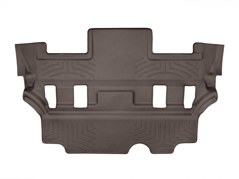 WeatherTech 2015+ Cadillac Escalade Rear FloorLiner - Cocoa