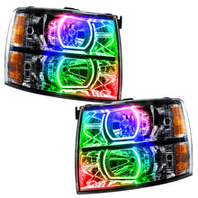 Load image into Gallery viewer, Oracle 07-13 Chevrolet Silverado SMD HL - Black - Square Style - ColorSHIFT