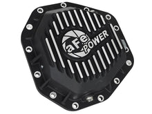 Load image into Gallery viewer, aFe Power Pro Series Rear Differential Cover Black w/Machined Fins 17-19 Ford Diesel Trucks V8-6.7L
