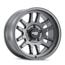 Load image into Gallery viewer, Dirty Life 9310 Canyon 17x9 / 6x139.7 BP / -12mm Offset / 106mm Hub Satin Graphite Wheel