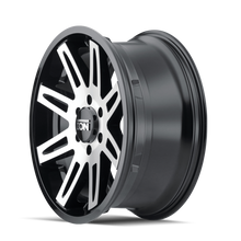 Load image into Gallery viewer, ION Type 142 17x9 / 6x139.7 BP / -12mm Offset / 106mm Hub Black/Machined Wheel